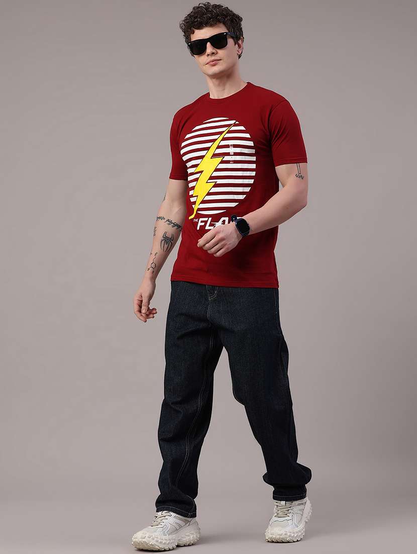 men plain mid rise full length relaxed fit jeans - 22356069 -  Standard Image - 5
