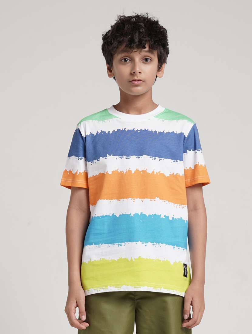 boys printed short sleeve t-shirt
