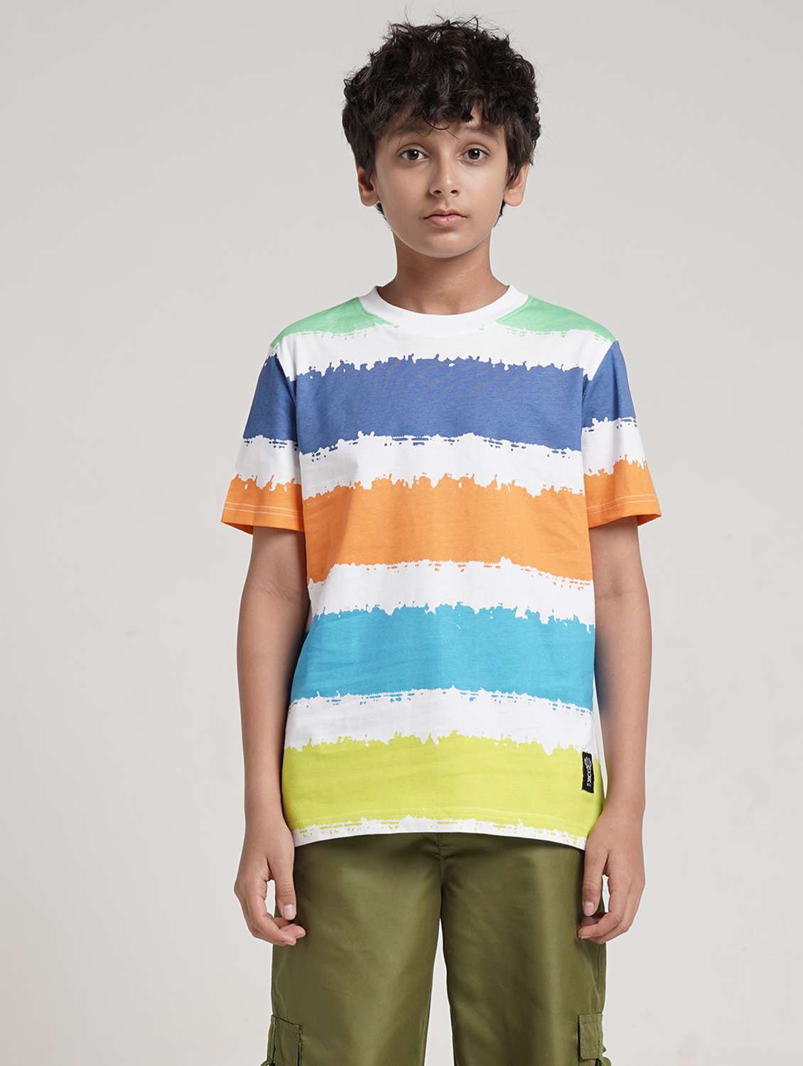 boys printed short sleeve t-shirt