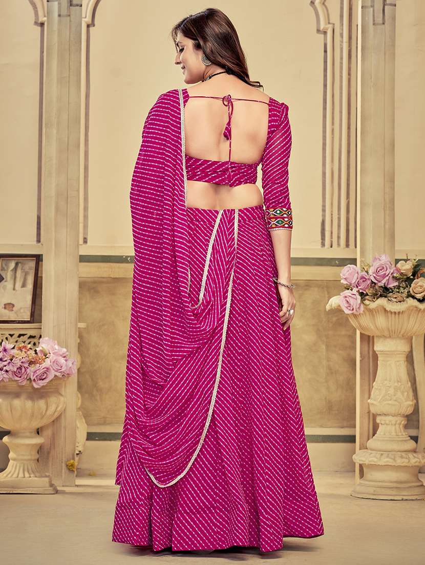 women printed flared stitched lehenga - 22356495 -  Standard Image - 3