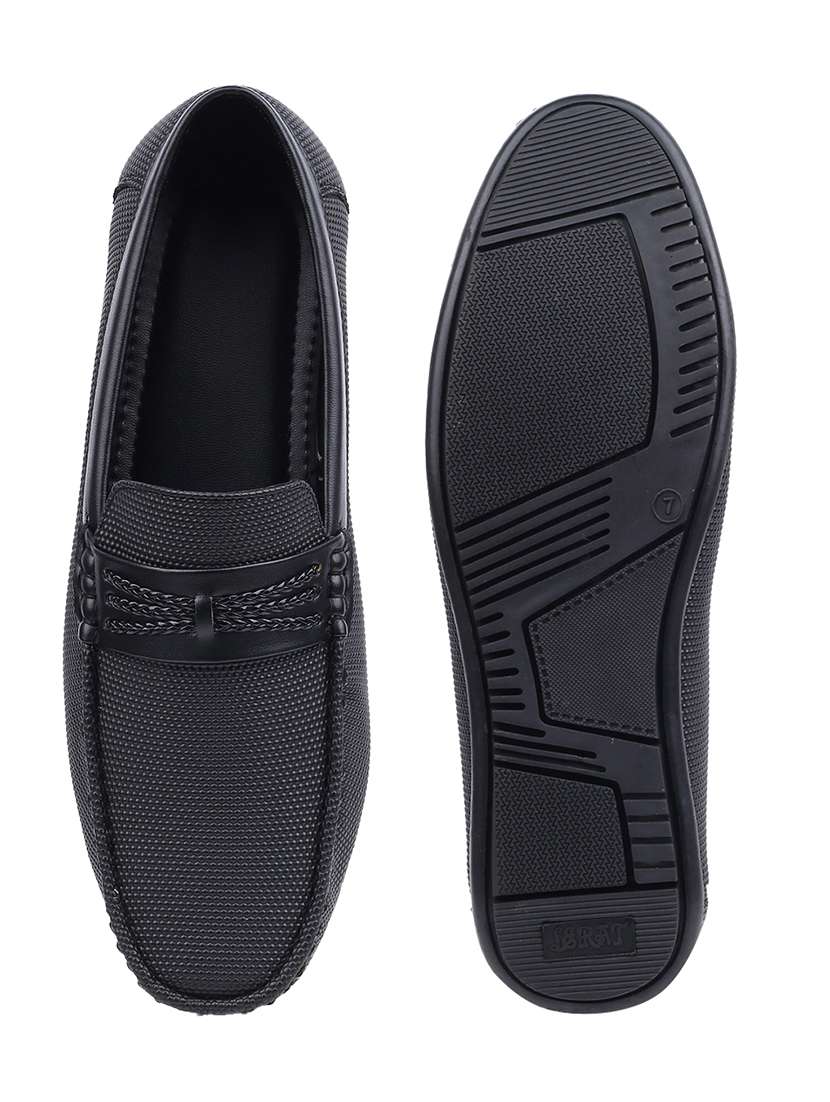 men textured slip on loafer - 22356512 -  Standard Image - 5