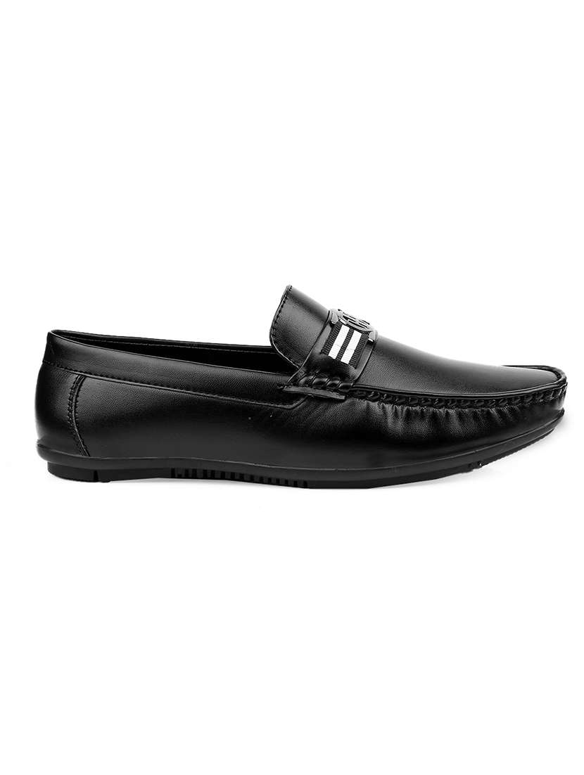 men solid slip on horsebit loafer - 22356513 -  Standard Image - 3