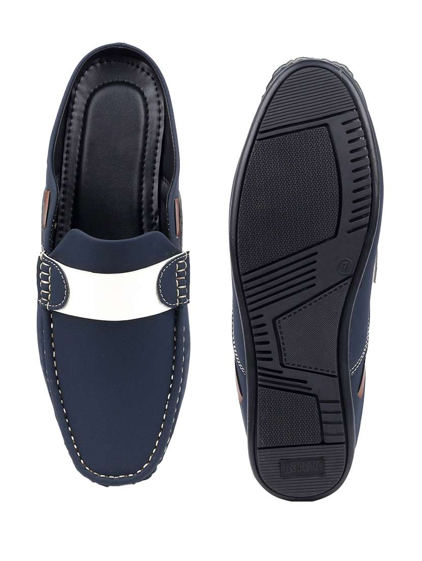 men textured slip on loafer - 22356515 -  Standard Image - 5