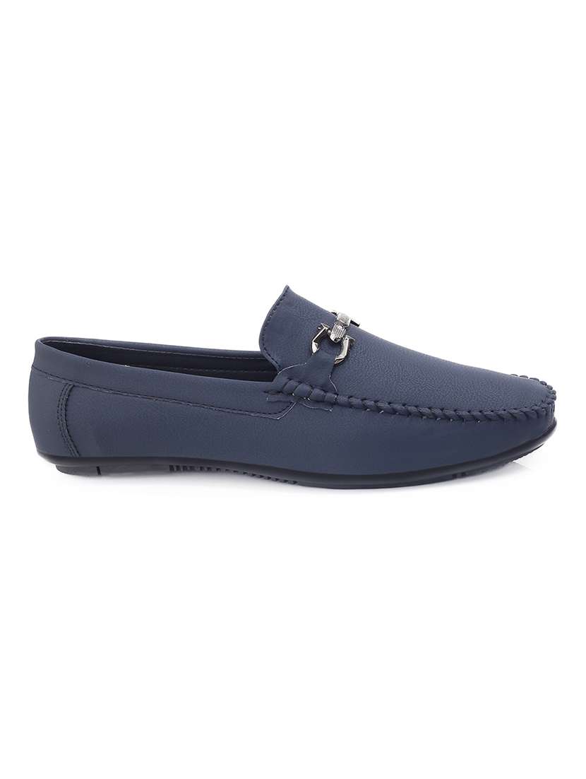 men solid slip on horsebit loafer - 22356516 -  Standard Image - 3