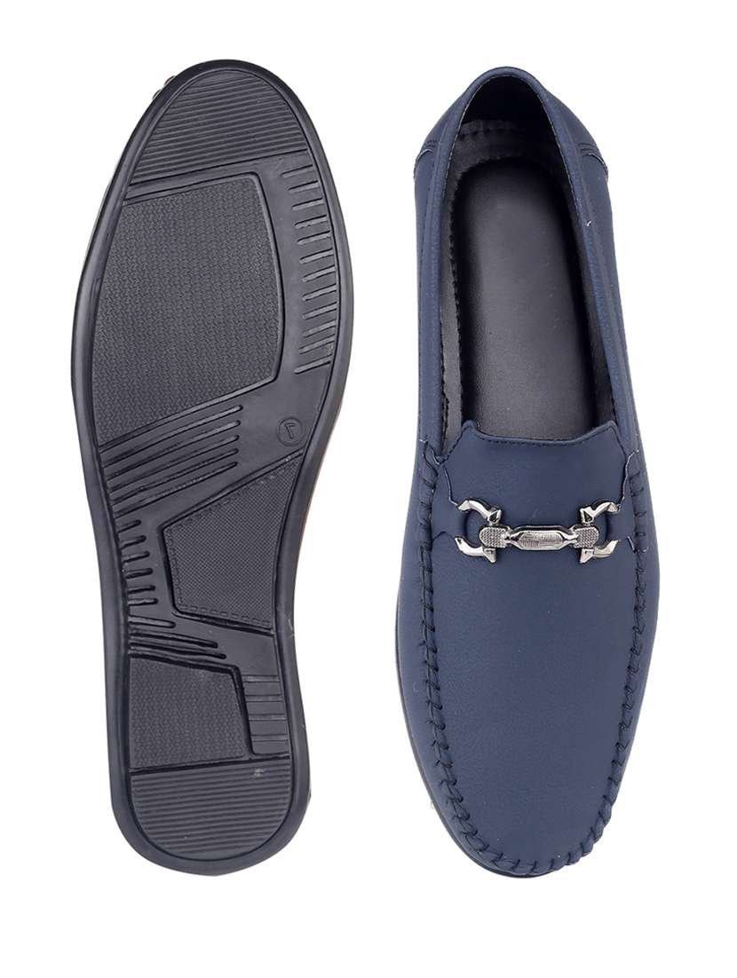 men solid slip on horsebit loafer - 22356516 -  Standard Image - 5