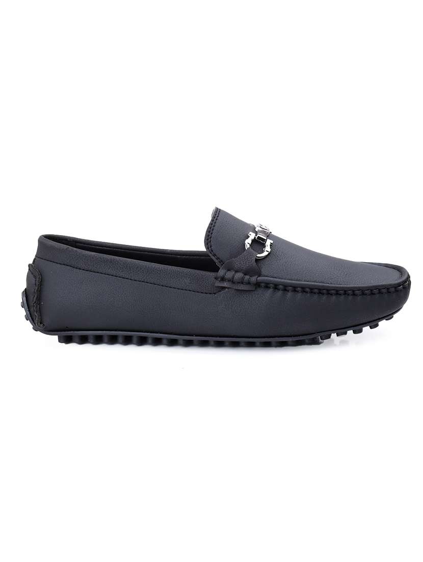 men solid slip on horsebit loafer - 22356523 -  Standard Image - 3
