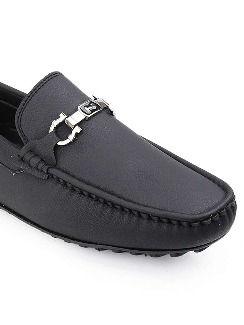 men solid slip on horsebit loafer - 22356523 -  Standard Image - 5