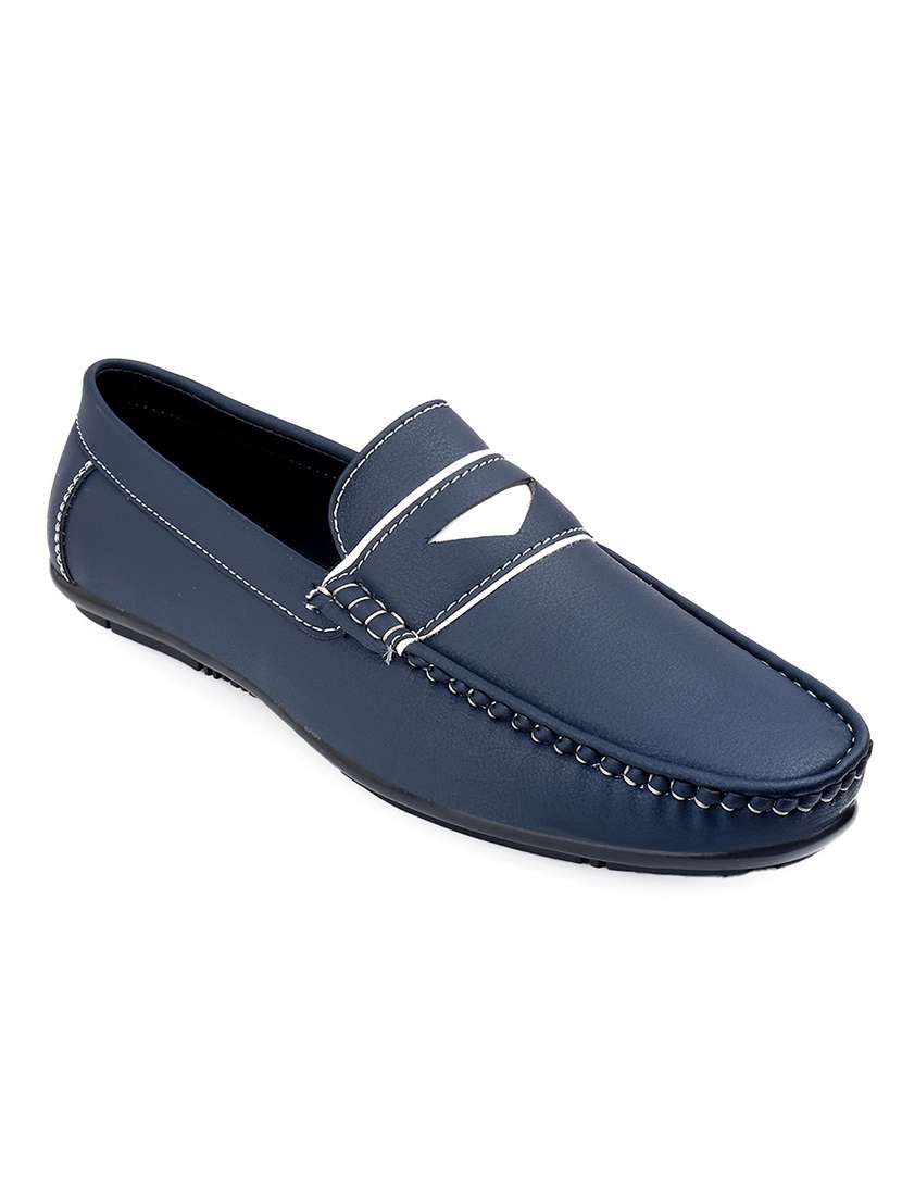 men solid slip on loafer - 22356524 -  Standard Image - 3