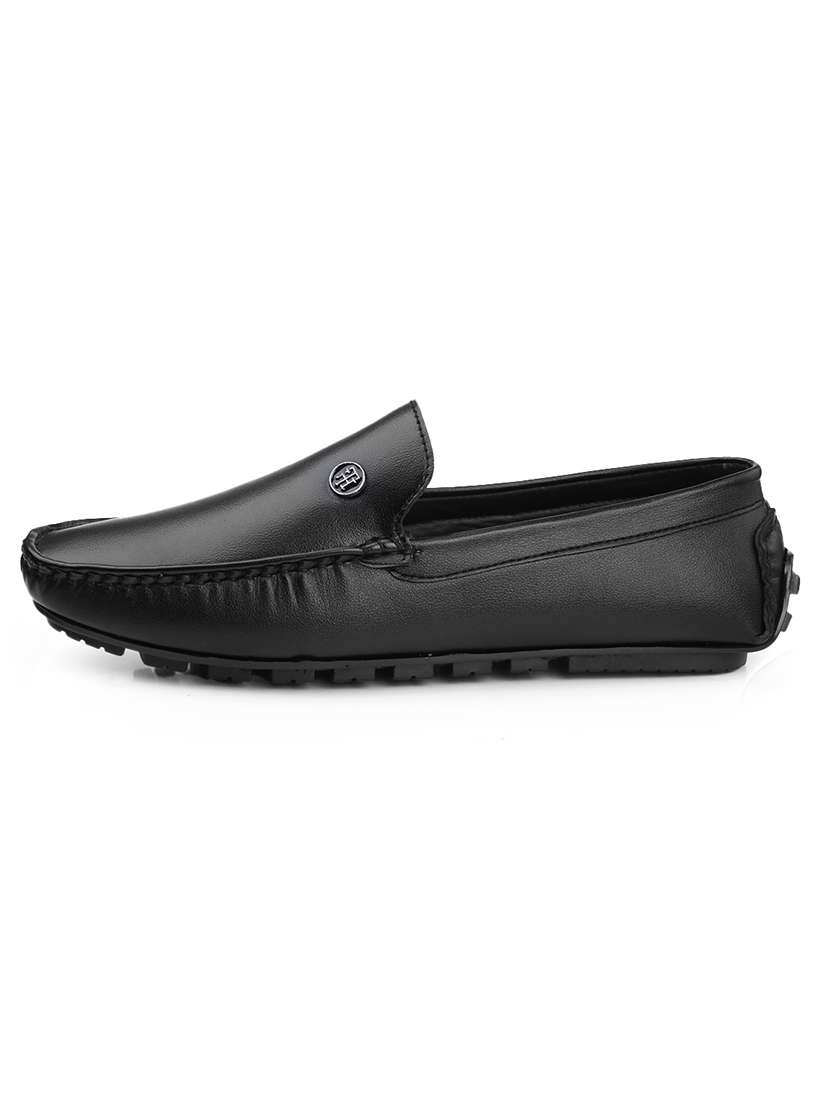 men solid slip on loafer - 22356529 -  Standard Image - 3
