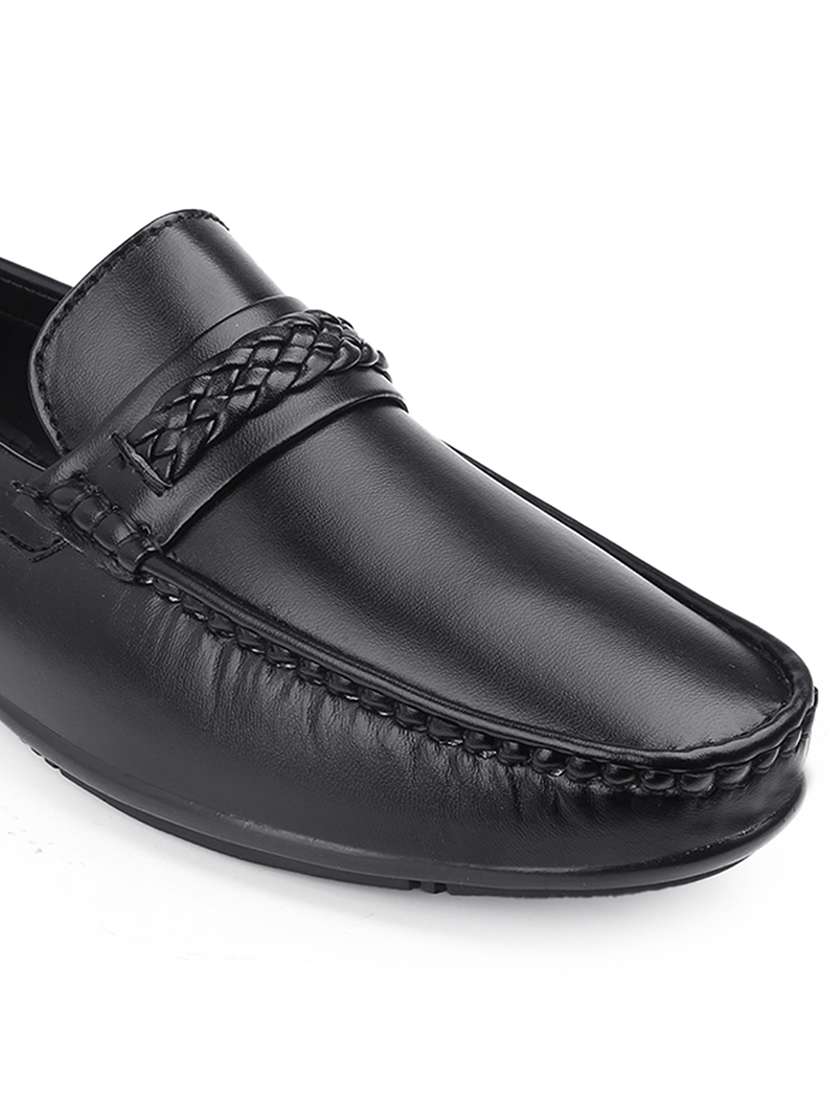 men solid slip on loafer - 22356530 -  Standard Image - 5