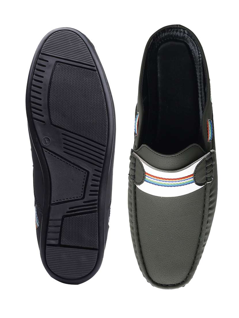 men solid slip on loafer - 22356544 -  Standard Image - 5