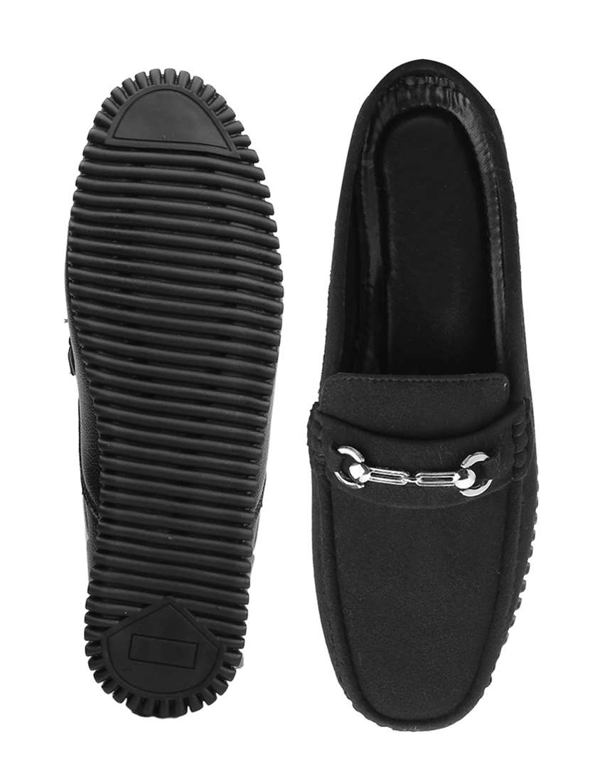 men solid slip on horsebit loafer - 22356547 -  Standard Image - 5