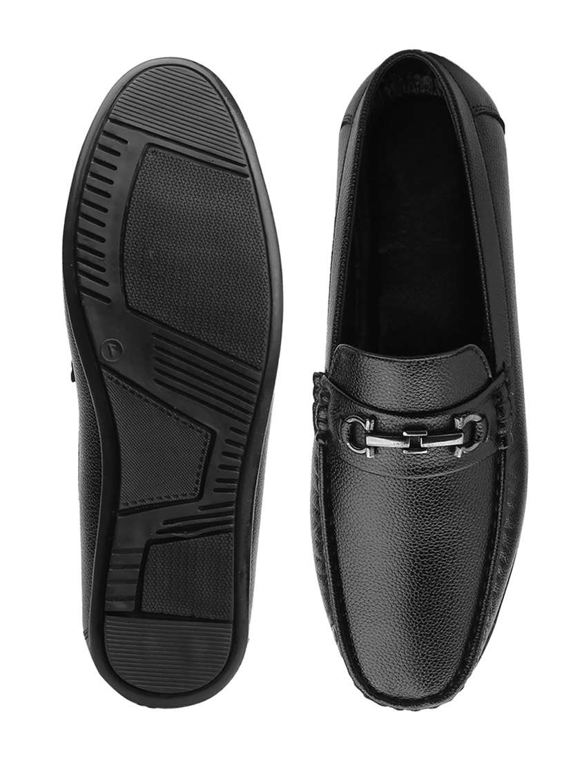 men solid slip on horsebit loafer - 22356551 -  Standard Image - 5