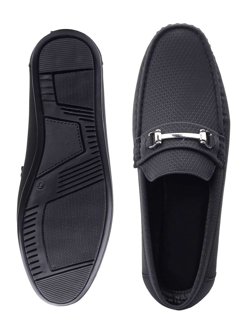 men solid slip on horsebit loafer - 22356553 -  Standard Image - 5