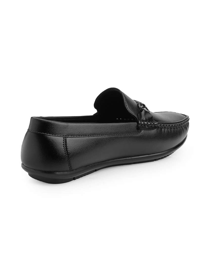 men solid slip on horsebit loafer - 22356555 -  Standard Image - 3