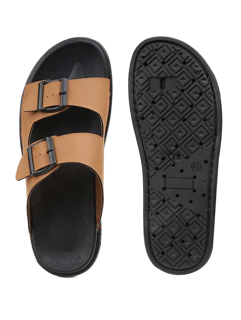 men solid slip on sandal - 22356565 -  Standard Image - 5