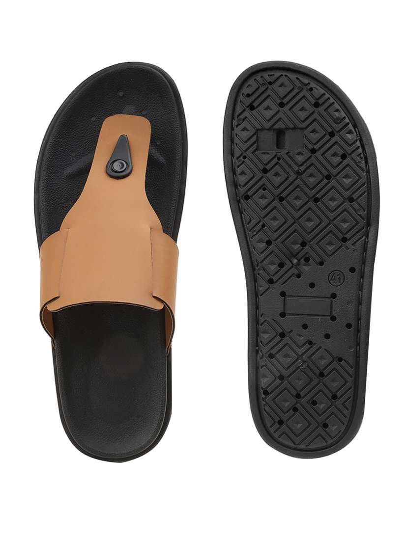 men solid toe seperator sandal - 22356569 -  Standard Image - 5