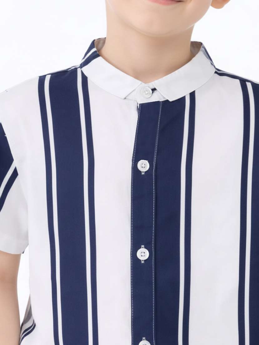 boys printed shirt and short set - 22356594 -  Standard Image - 3