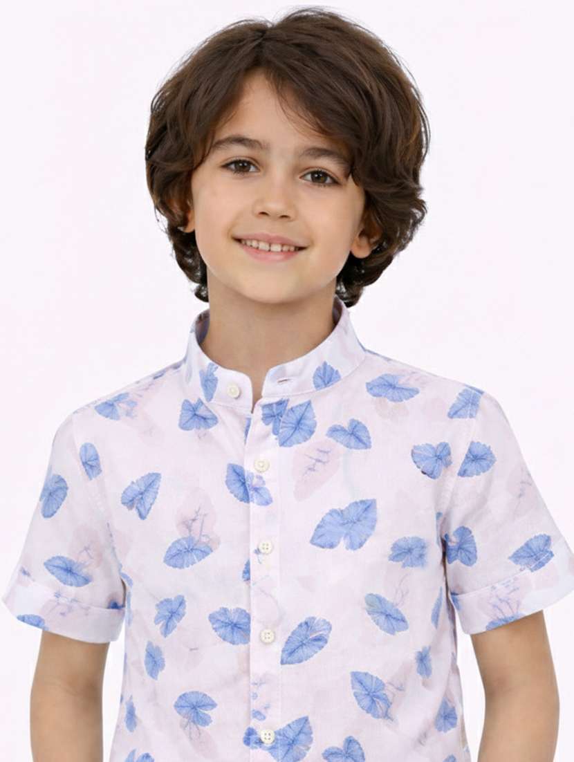 boys printed shirt and short set - 22356668 -  Standard Image - 3