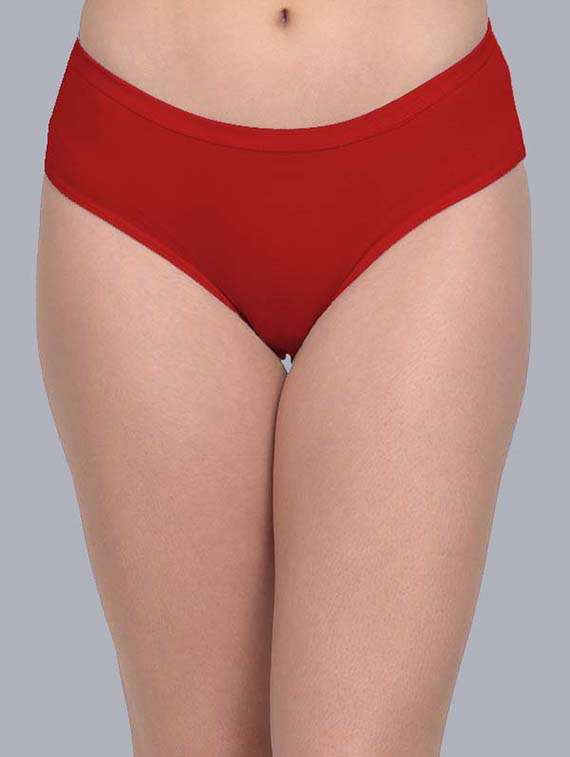 women pack of 5 solid mid rise panty - 22356997 -  Standard Image - 3
