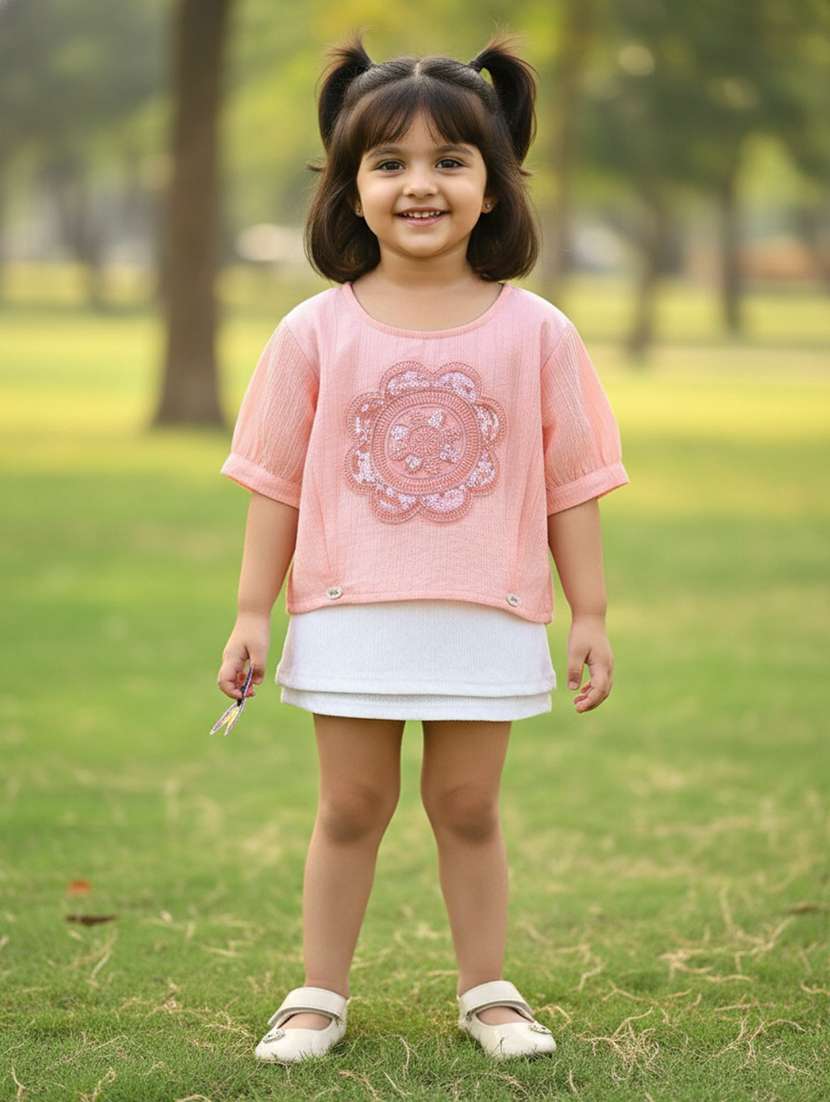 peach cotton  top