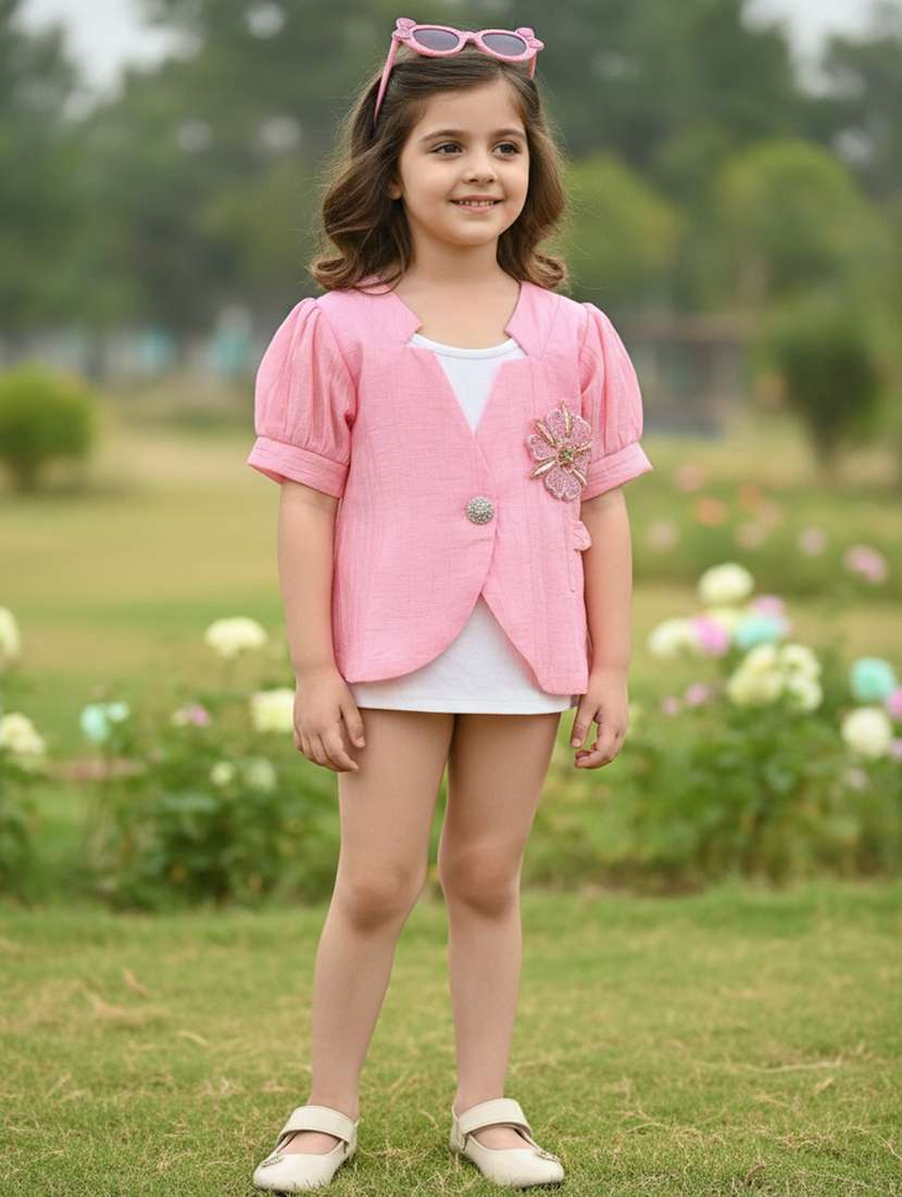 pink cotton  top