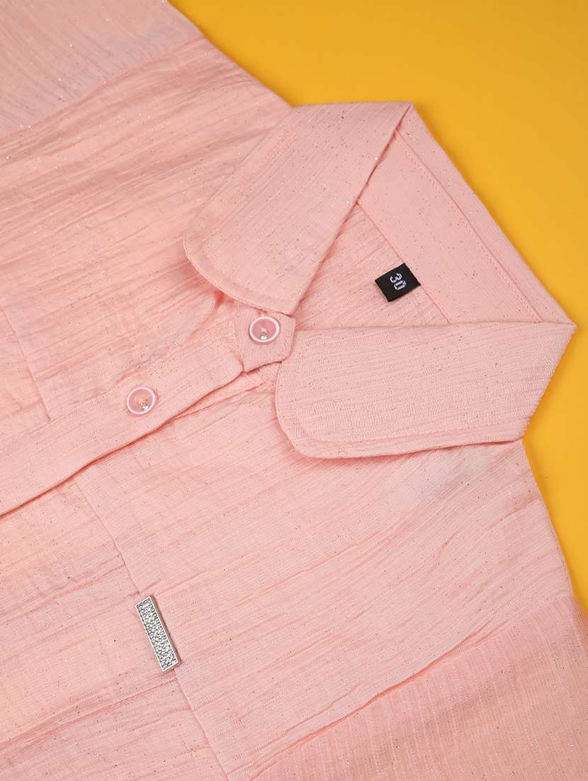 peach cotton  top - 22357117 -  Standard Image - 3