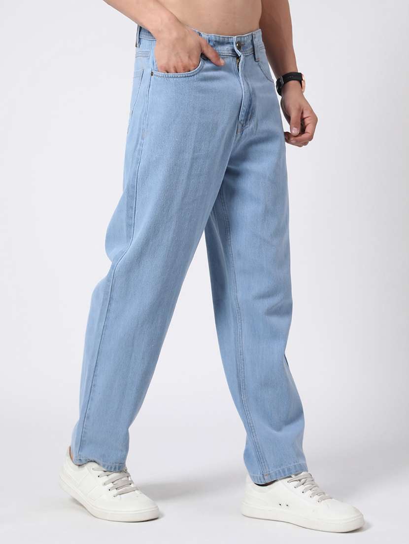 blue cotton jeans