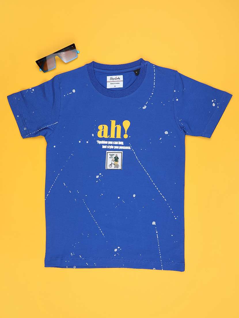 boys printed short sleeve t-shirt