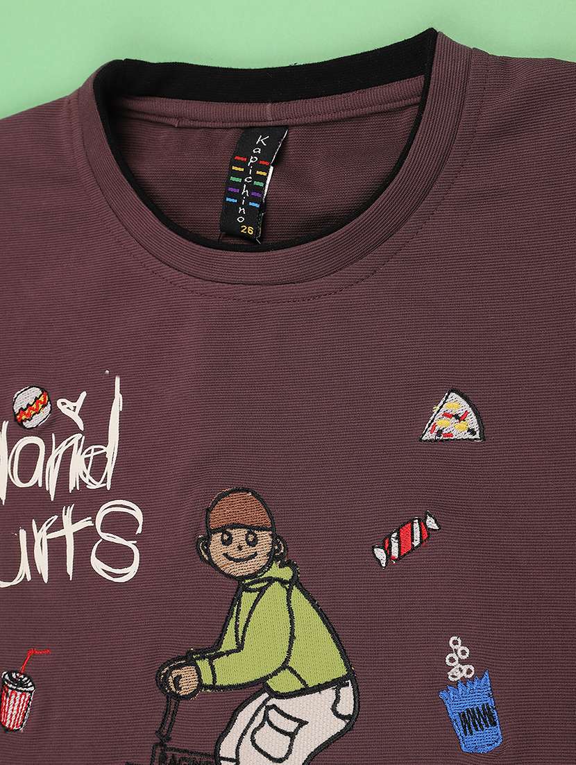 boys printed short sleeves regular t-shirt - 22357306 -  Standard Image - 3