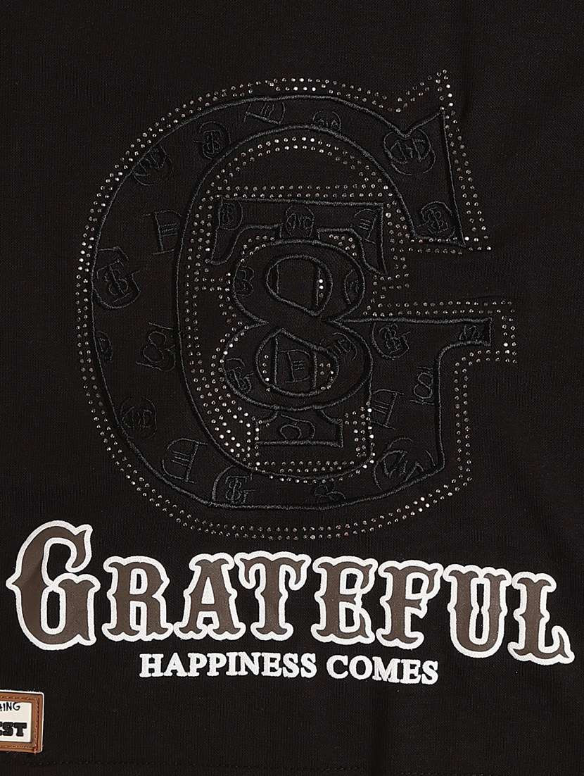 Boys Embroidered Round Neck Short Sleeves T-shirt - 22357307 -  Standard Image - 3