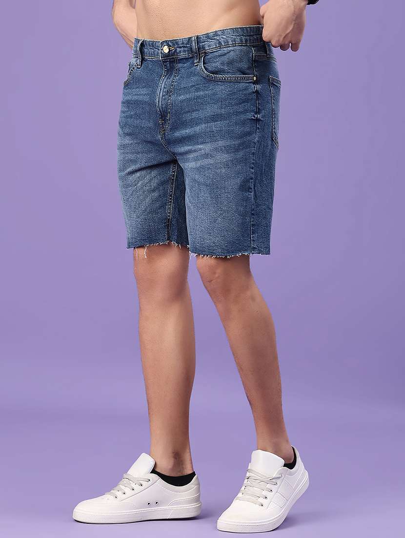 blue cotton  shorts