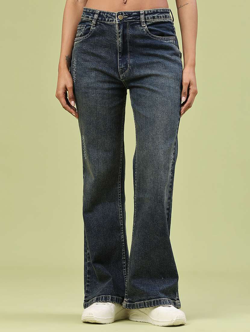 blue cotton jeans