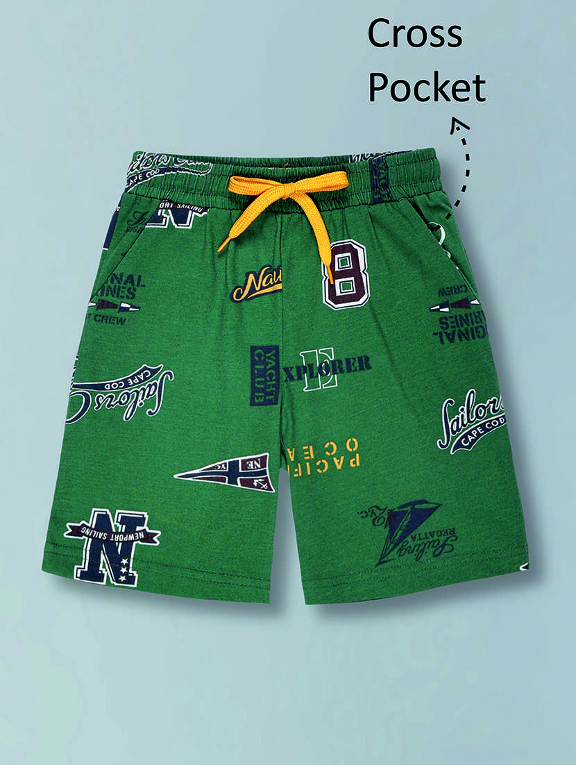 boys printed t-shirt and shorts set - 22357512 -  Standard Image - 3