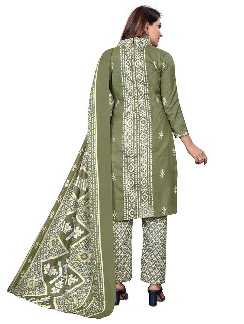 women printed unstitched suit set - 22357725 -  Standard Image - 3