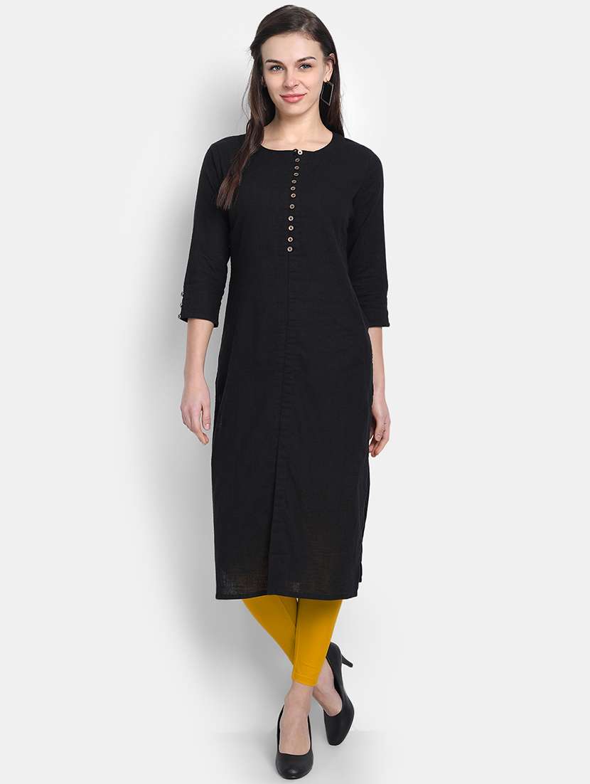 women solid mid rise legging - 22358123 -  Standard Image - 3