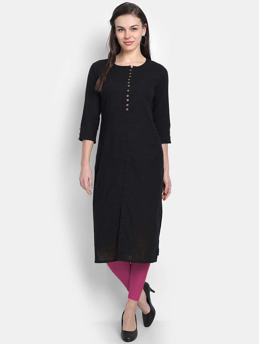 women solid mid rise legging - 22358129 -  Standard Image - 3