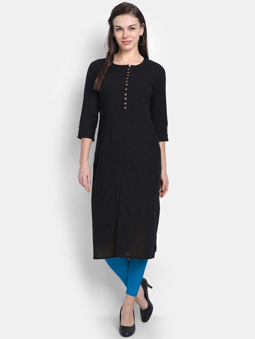 women solid mid rise legging - 22358133 -  Standard Image - 3