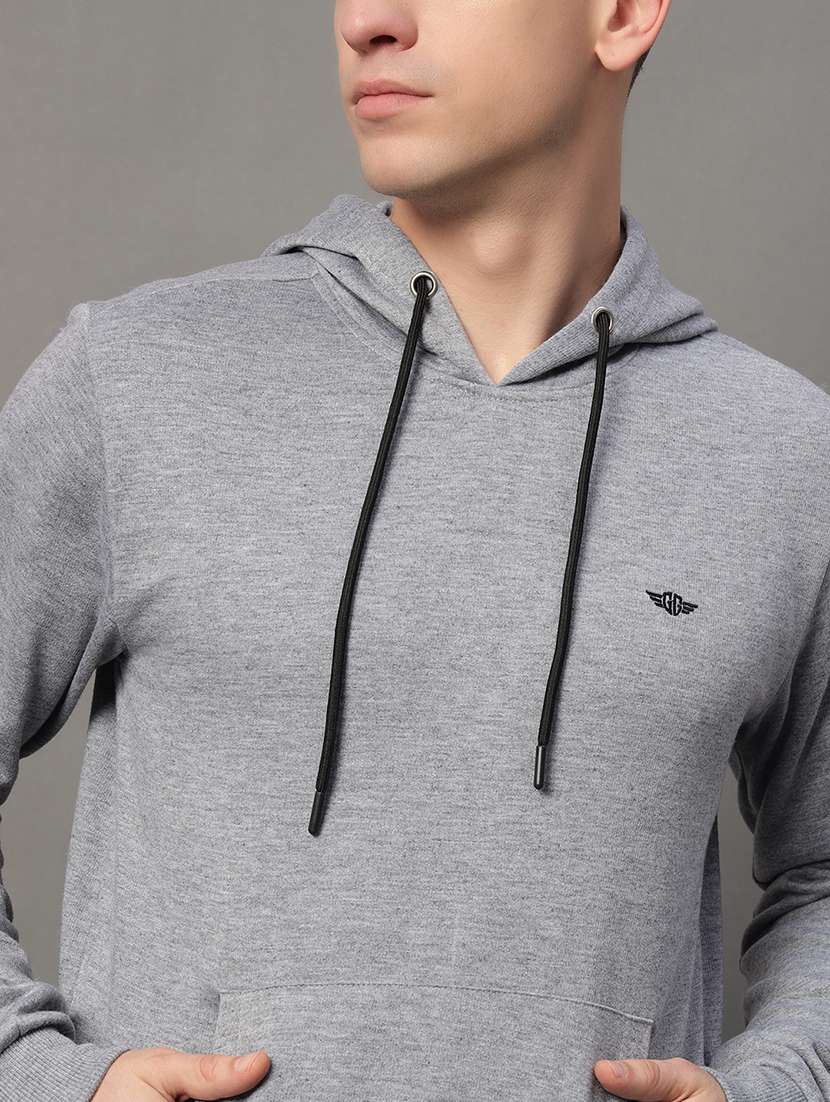 men solid long sleeve regular fit sweatshirt - 22358238 -  Standard Image - 3