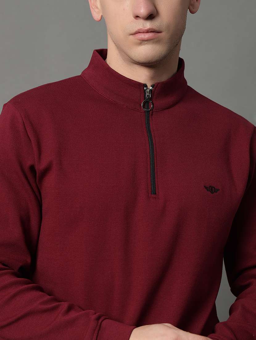 men solid long sleeve regular fit sweatshirt - 22358257 -  Standard Image - 3