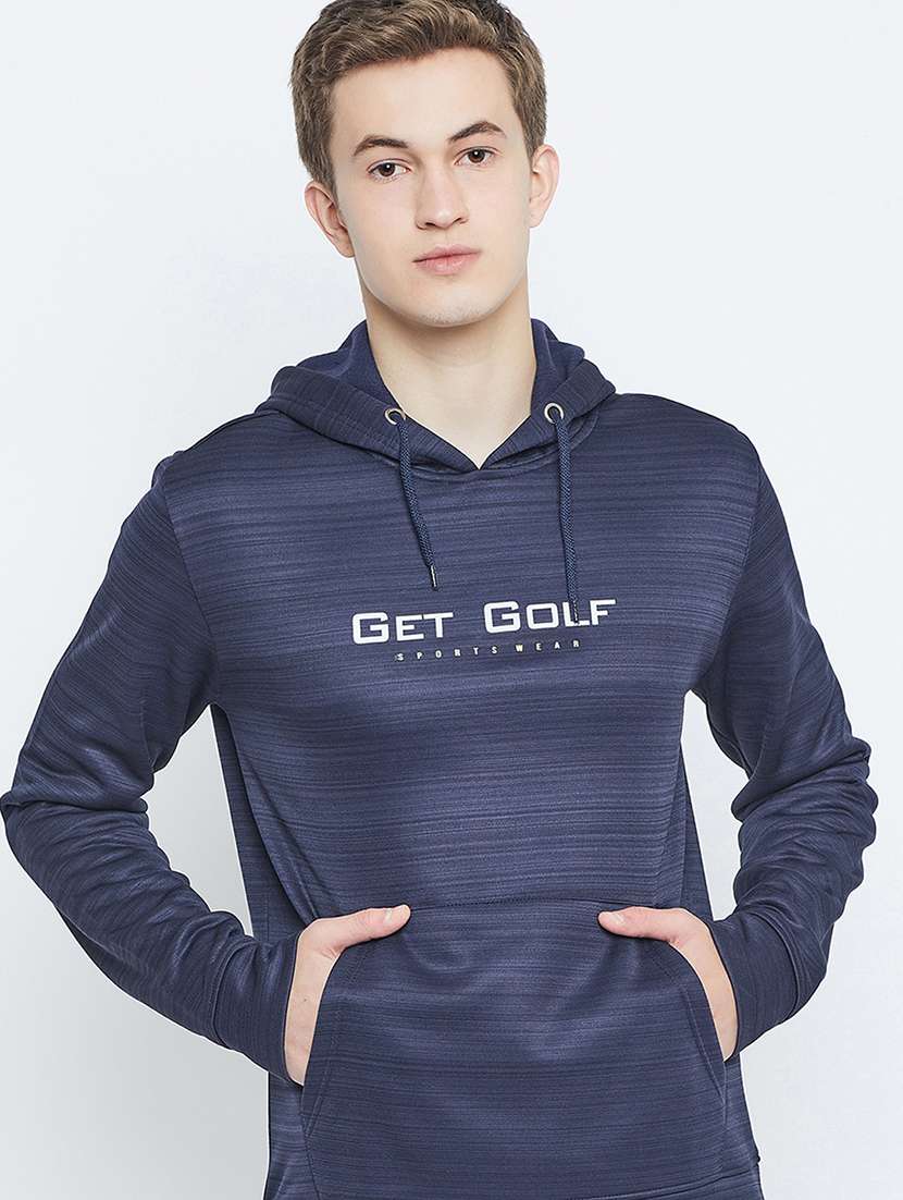 men typographic long sleeve regular fit sweatshirt