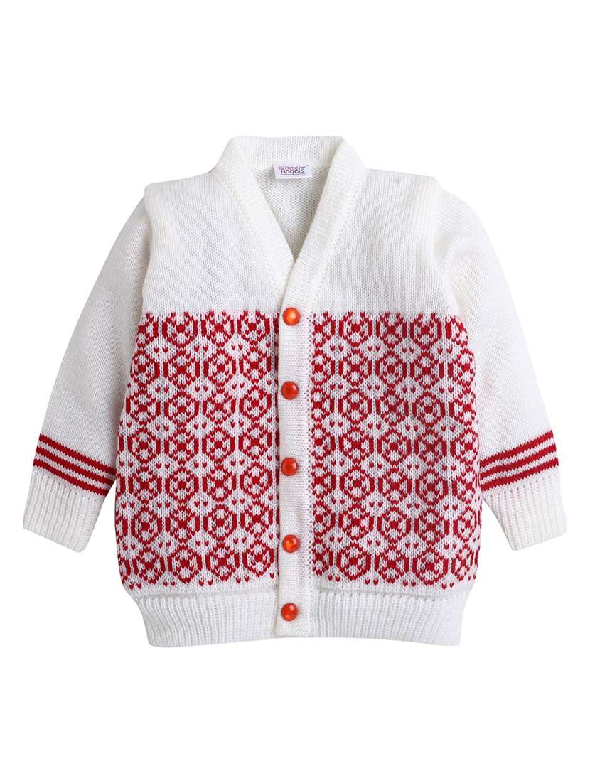 kids self designed sweater with woolen socks & cap - 22358607 -  Standard Image - 3