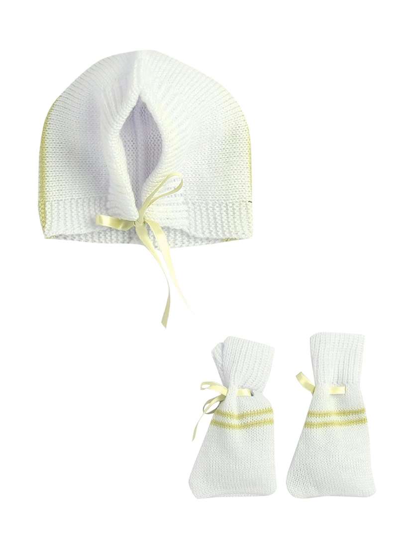 kids self designed sweater with woolen socks & cap - 22358608 -  Standard Image - 3
