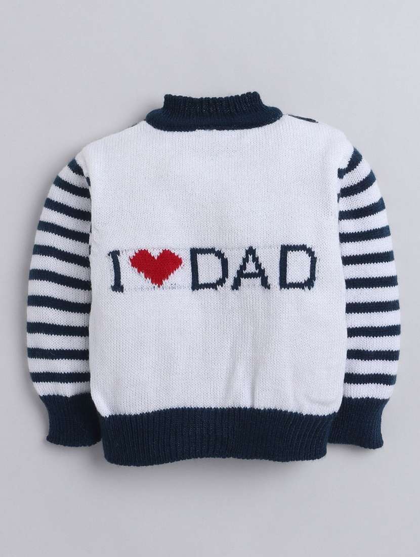 kids self designed sweater with woolen socks & cap - 22358617 -  Standard Image - 3