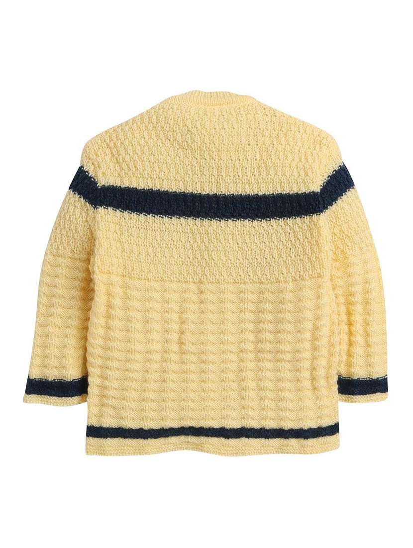 Kids Self Designed Sweater With Woolen Socks & Cap - 22358620 -  Standard Image - 3