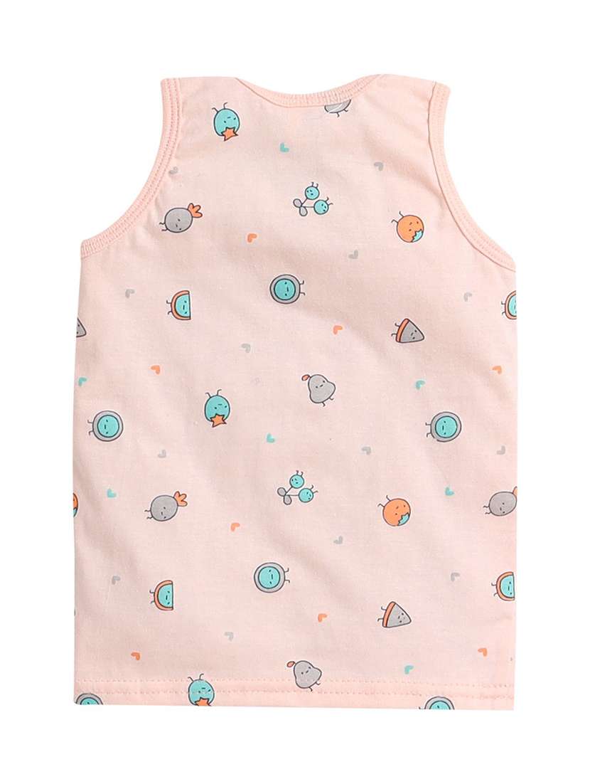 Kids Printed Sleeveless Vest And Short Set - 22358628 -  Standard Image - 3