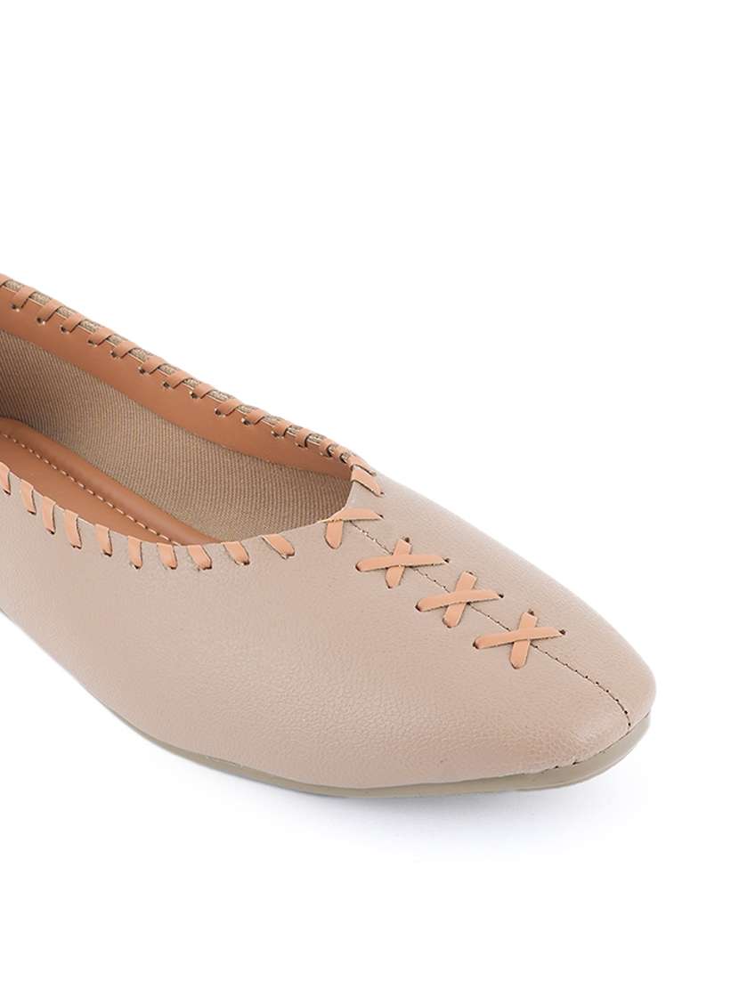 women solid slip on ballerina - 22358722 -  Standard Image - 3