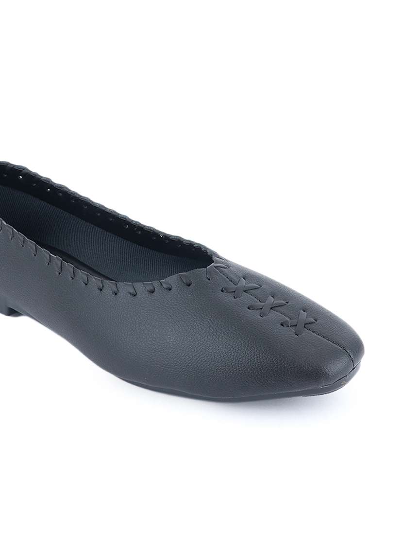 women solid slip on ballerina - 22358723 -  Standard Image - 3