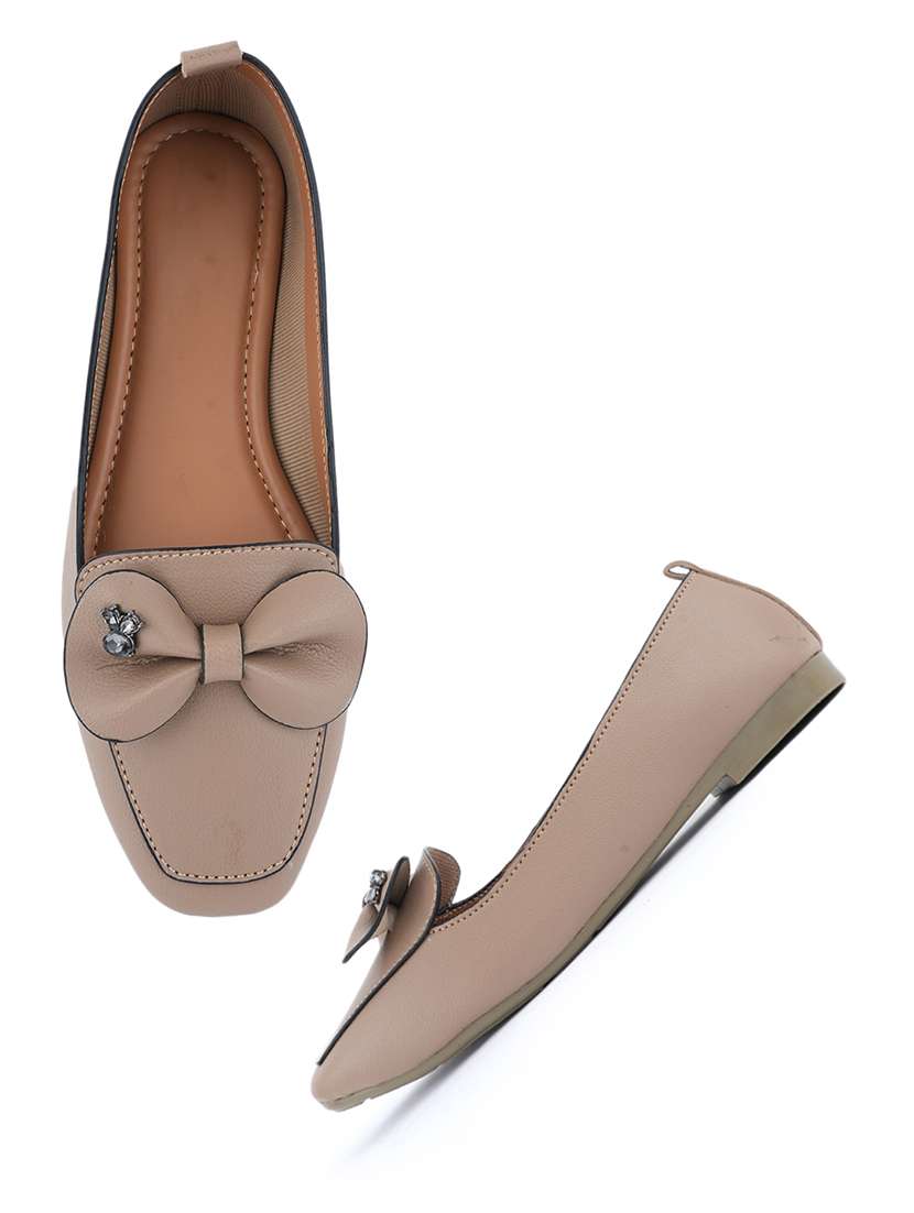 women solid slip on ballerina - 22358725 -  Standard Image - 3