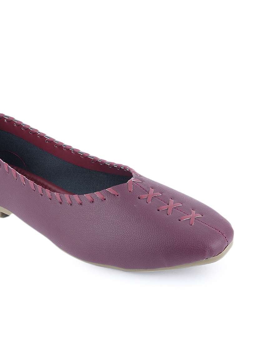 women solid slip on ballerina - 22358732 -  Standard Image - 3